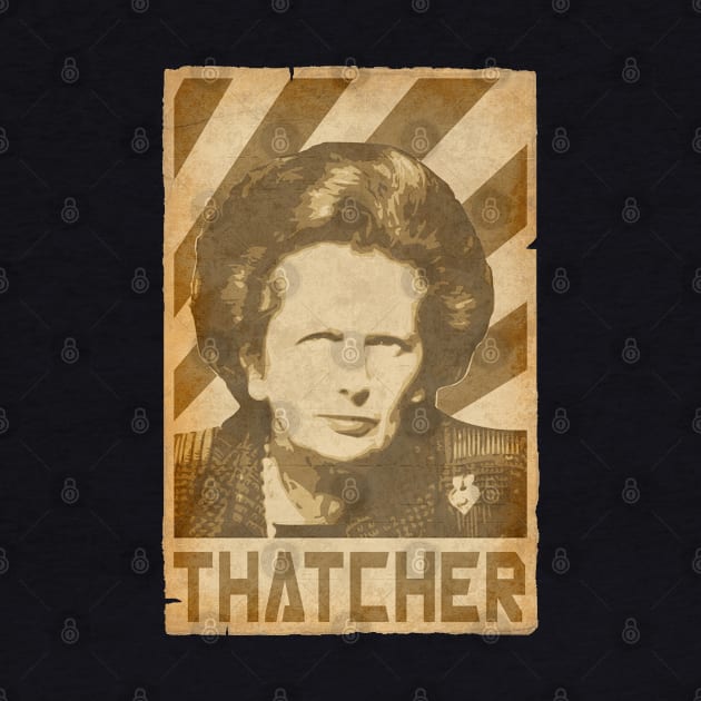 Margaret ThatcherRetro Propaganda by Nerd_art